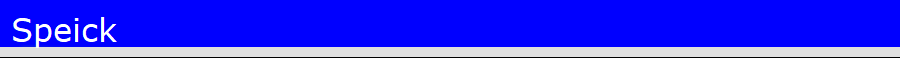 Speick