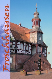 Froschhausen altes Rathaus - Ansichtskarten vom Fotograf